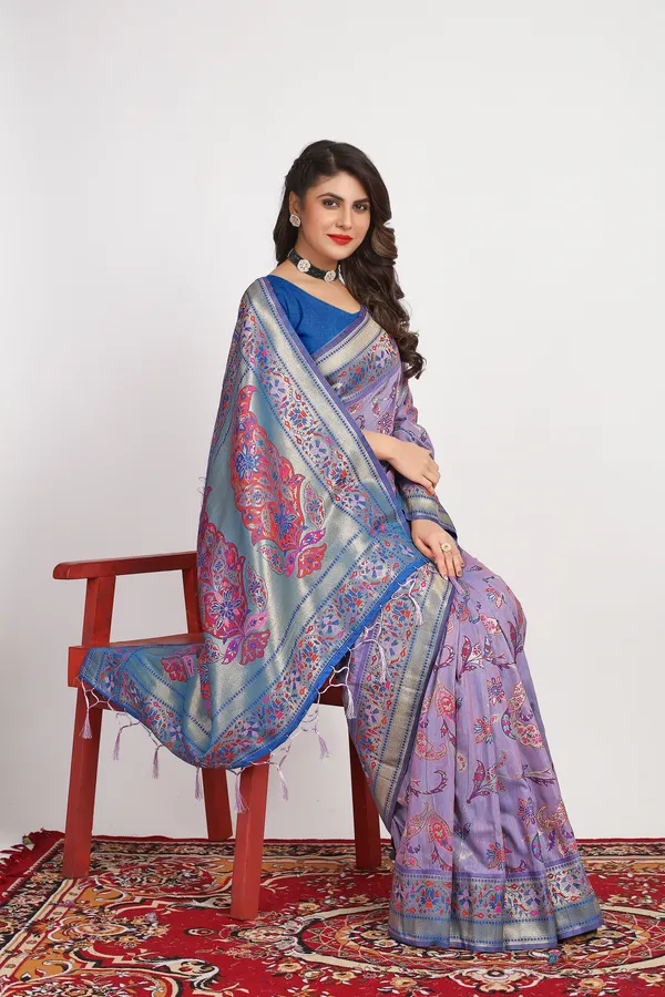 PURPLE_ZARI_WORK_PATOLA_SILK_SAREE